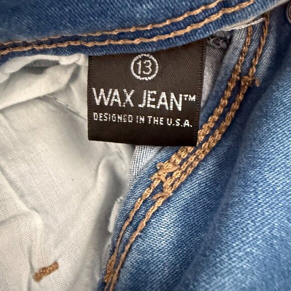 Wax Jean Medium Wash Skinny Jeans | Butt, I Love You! | Size 13 - Picture 9 of 9